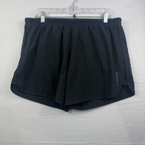 Brooks Black Athletic Running Shorts Size Large